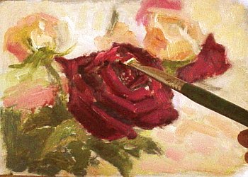 Jak_namalovat_růži_olejovými_barvami